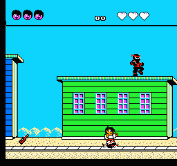 Menace Beach gameplay screenshot